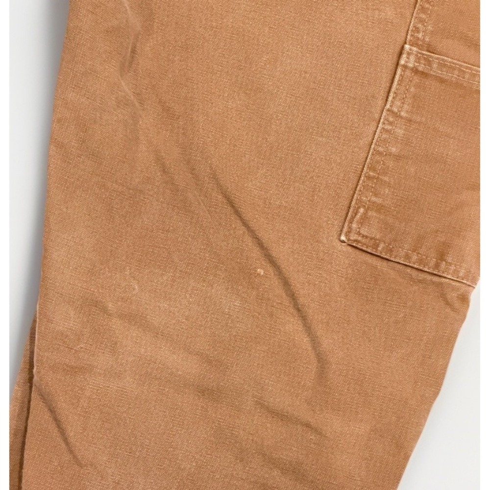 VTG Carhartt Men's Sz 32 Brown Double Knee Carpenter B01 BRN Pants Work USA Made - Picture 11 of 11